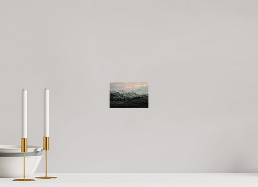 Icelandic Highlands on Acrylic Glass